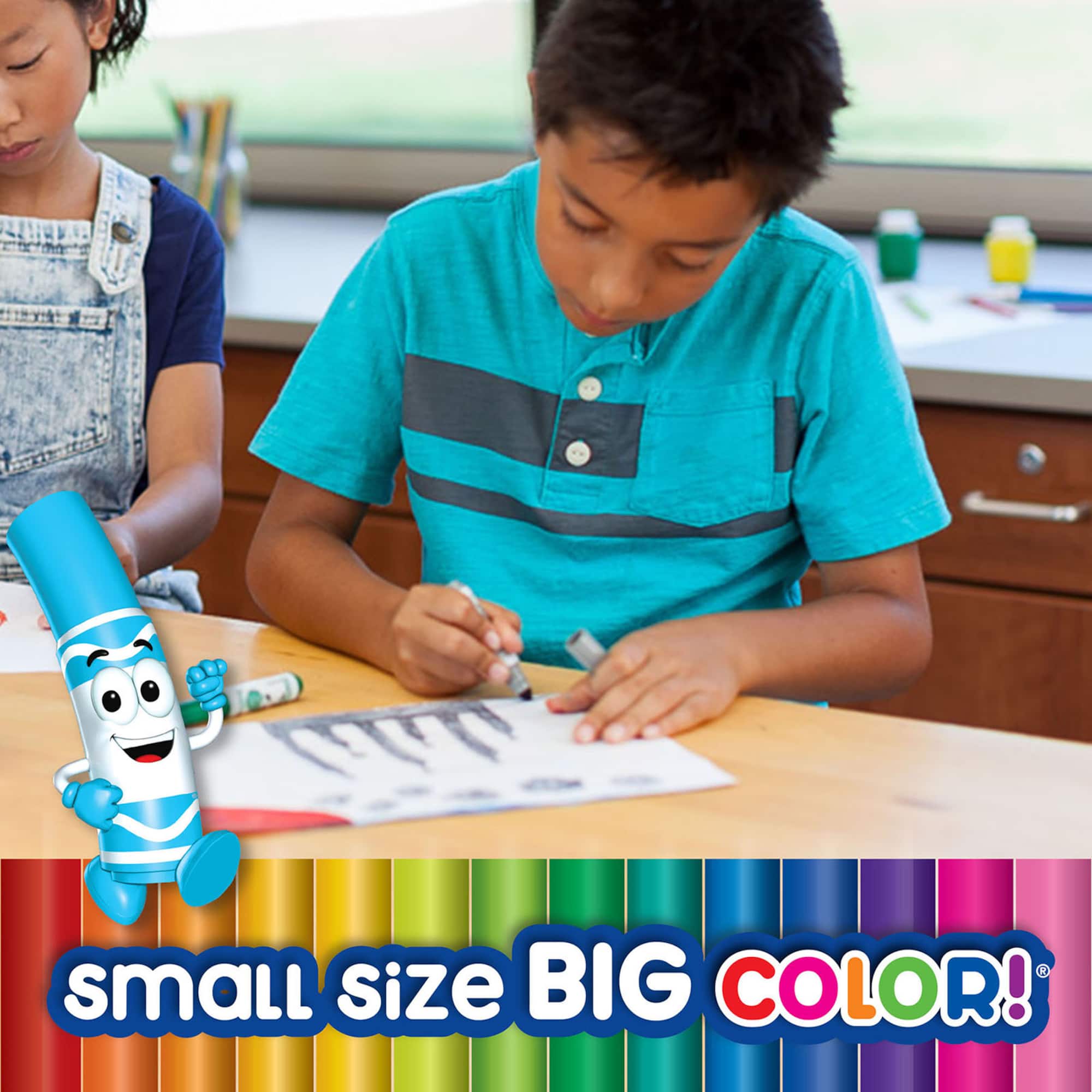 Crayola® Washable Pip-Squeaks Skinnies Markers, 64ct.